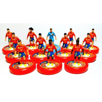 Subbuteo Andrew Table Soccer Spain Euro 2024 Winners on WSB Professional bases